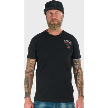 Pánské tričko Pánské triko CZECH REPUBLIC BLACK / 6XL