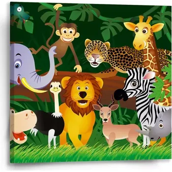 Obraz Sablio Obraz Zvířátka - 50x50 cm