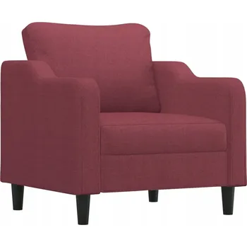 Pohovka Pohovka VidaXL 78 x 77 cm látka červená