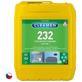 Mycí prostředek CLEAMEN 232 strojní mytí nádobí active 6 kg