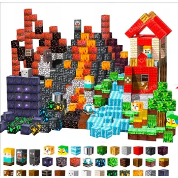 ostatní stavebnice Stavebnice kostky 300 ks – Sada!