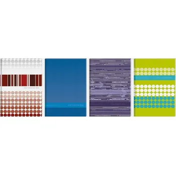 Sešit A4 s mřížkou Interdruk, 96 listů