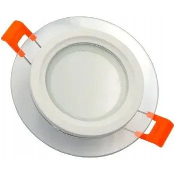 Stropní vestavné svítidlo Brolux 6 W bílá teplá 10 cm