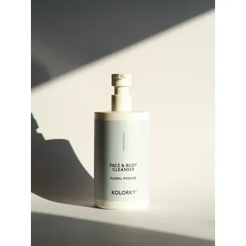 FACE & BODY CLEANSER, Floral Powder, 390 ml