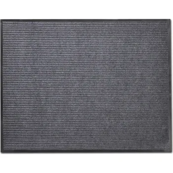 Rohožka Protiskluzová PVC rohožka, flexibilní, šedá, 150 x 90 cm, polyester
