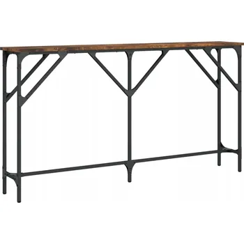 Konferenční stolek Konzolový stolek z dřevotřísky, kouřový dub, 140x23x75 cm