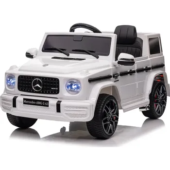 Dětské elektrovozidlo Mamido Mamido Dětské elektrické autíčko Mercedes Benz G63 cabrio bílé