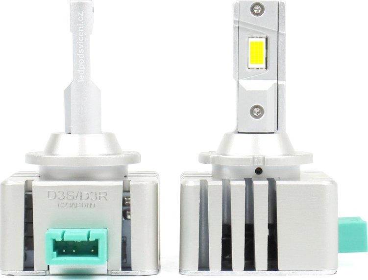 Výkonná LED náhrada xenonových výbojek D3S - ledpodsviceni.cz, 9.000lm