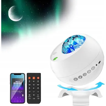 Projektor PROJEKTOR NOČNÍ OBLOHY PROJEKTOR OBLOHY NOČNÍ LAMPA 3D + DÁLKOVÉ OVLÁDÁNÍ