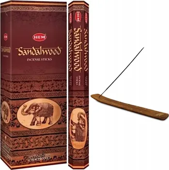 Čajovna Sandálové vonné tyčinky Sandalwood Incense Sticks Hem 20 ks