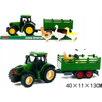 autíčko GAZELO TRAKTOR SE ZVÍŘÁTKY