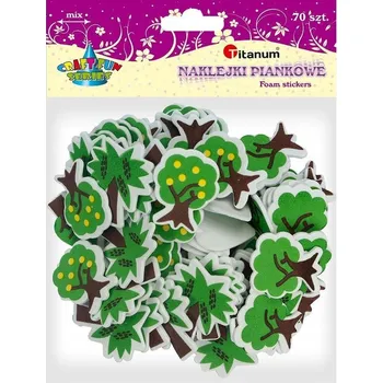 samolepka Samolepky nálepky Titanum 70 ks