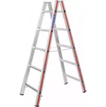 Schůdky hliníkové oboustranné 2x7 příček Hymer