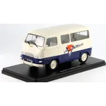 Renault Estafette La Vache Qui Rit 1962 1:24 - Hachette časopis s modelem Renault Estafette - kovový model