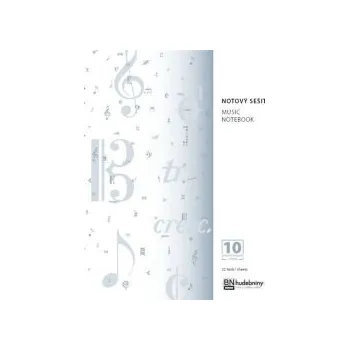 Sešit Notový sešit A4 10 osnov