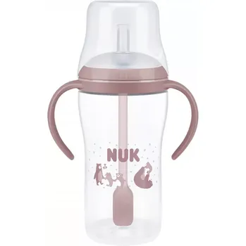 Kojenecká láhev NUK Perfect Match se silikonovým brčkem 260 ml, kontrola teploty