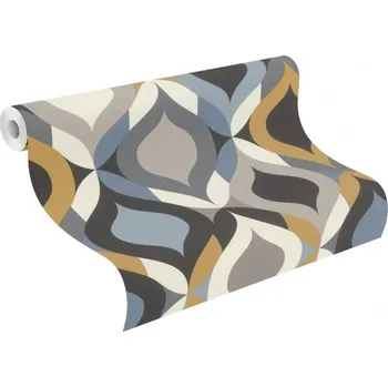 Tapeta Vinylová tapeta na vliesu Retro Geometrie Rasch