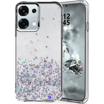 Pouzdro na mobilní telefon TŘPYTIVÝ POUZDRO PRO OPPO A6 PRO 5G ZÁŘIVÁ BARVA TŘPYTIVÝ POUZDRO