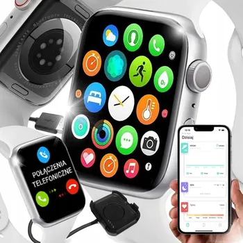 Hodinky CHYTRÉ HODINKY HODINKY S POLSKÉ MENU HOVORY SPORT SMART WATCH DÁMSKÉ PÁNSKÉ BÍLÉ