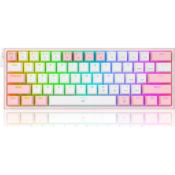 Klávesnice Mechanická klávesnice Redragon K617-RGB US Cherry MX Black s podsvícením