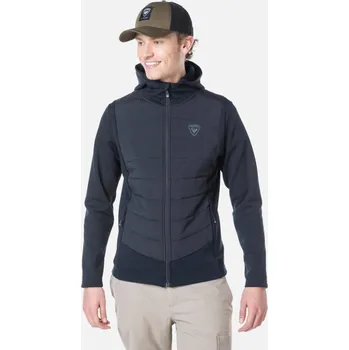 Pánská mikina Rossignol CLASSIQUE HYBRID CLIM-BLACK-mikina - 00L