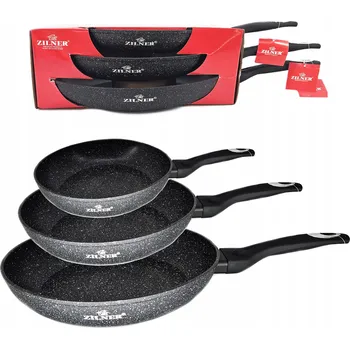 Pánev SADA 3 MARMOROVÝCH PÁNVI 20/24/28 CM