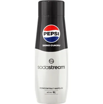 Příprava sody Sirup do vody SodaStream PEPSI MAX 440 ml