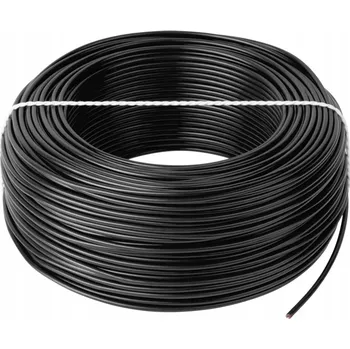 elektrický kabel KABEL LgY 1x 0,5mm H05V-K VODIČ ČERNÝ 3280