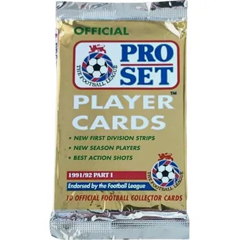 Sběratelská karetní hra 1991/92 Pro Set Premier League Part 1 Balíček
