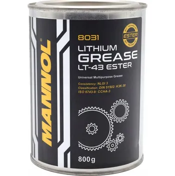 Víceúčelové Mazivo 8031 Mannol Grease LT-43 Ester 800g