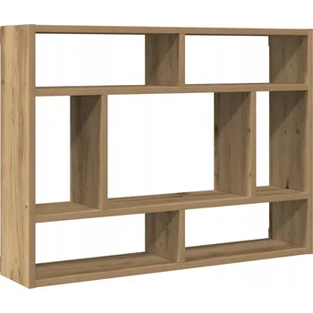 police Nástěnná police dub artisan 75 x 16 x 55 cm