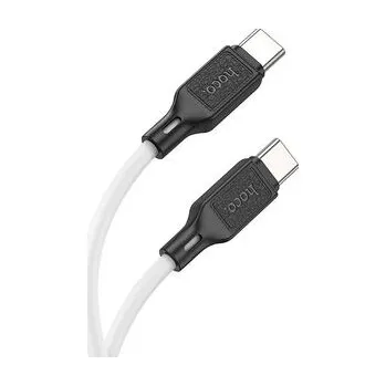 Kabel USB‑C – USB‑C Hoco X90, 3 A, 60 W, 1 m, bílý - Hoco + zdarma možnost vyzkoušet a vrátit zboží do 30 dní