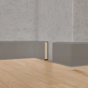 soklová lišta Döllken Soklová lišta Cubu flex life platinasilver 60 mm