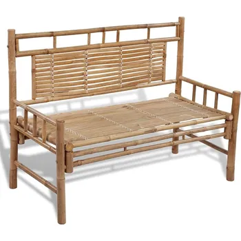 Zahradní lavice vidaXL Zahradní lavice 120 cm bambus