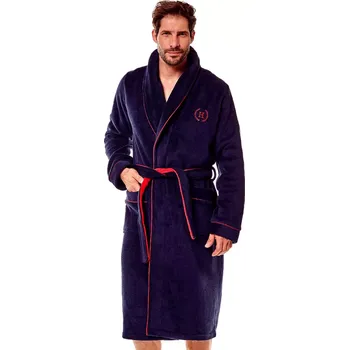 Pánský župan Pánský župan 36375 Got - Henderson tm.modro-červená XL