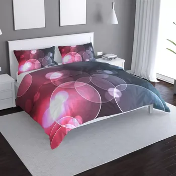 Povlečení Sablio Povlečení Bublinová abstrakce - 140x200 / 90x70