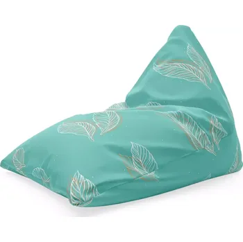 Sedací pytel Sablio Sedací vak Triangl Peříčka: 120 x 100 x 100 cm