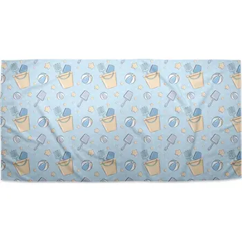 Osuška Sablio Ručník Hračky na písek - 50x100 cm