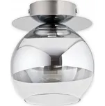 Colours stropní svítidlo 1-bodové - chrom - stříbrné + průhledný