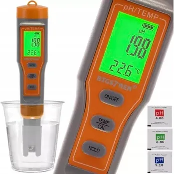 MĚŘIČ PH TDS EC SALINITY A TEPLOTY, TESTER KVALITY VODY PRO PITNOU VODU