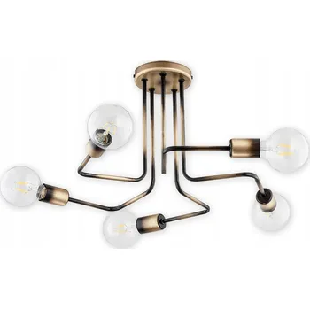 Stropní Svítidlo LEMIR 53 x 53 cm zlatá