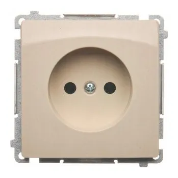 Elektrická zásuvka Elektrická Zásuvka zásuvka Kontakt-simon béžová