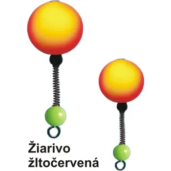 Pouzdro na rybářské vybavení Rybářské signalizátory před špičku PS zářivě žluté pr.18mm