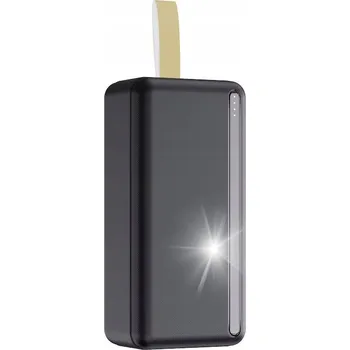 Powerbanka Powerbank Eveready 30000mAh 2xUSB USB-C microUSB RYCHLÝ černý