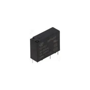 Relé Relay electromagnetic SPST-NO Ucoil 12VDC 5A 5A/250VAC PCB