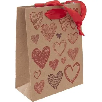 Dárková taška Taška dárková HEARTS O0004