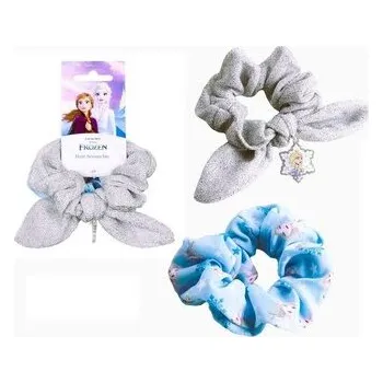 Nestandardní parfém SADA 2 KS GUMIČKY DO VLASŮ FROZEN