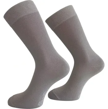 Bambusové ponožky Elena - 36-38 / světle šedá