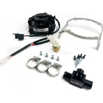 Domácí ventilátor Ventilátor chladiče a montážní sada SPAL EP-RFS-RJ s termospínačem