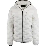 Pánská zimní bunda ALPINE PRO MARED M Bílá, Černá